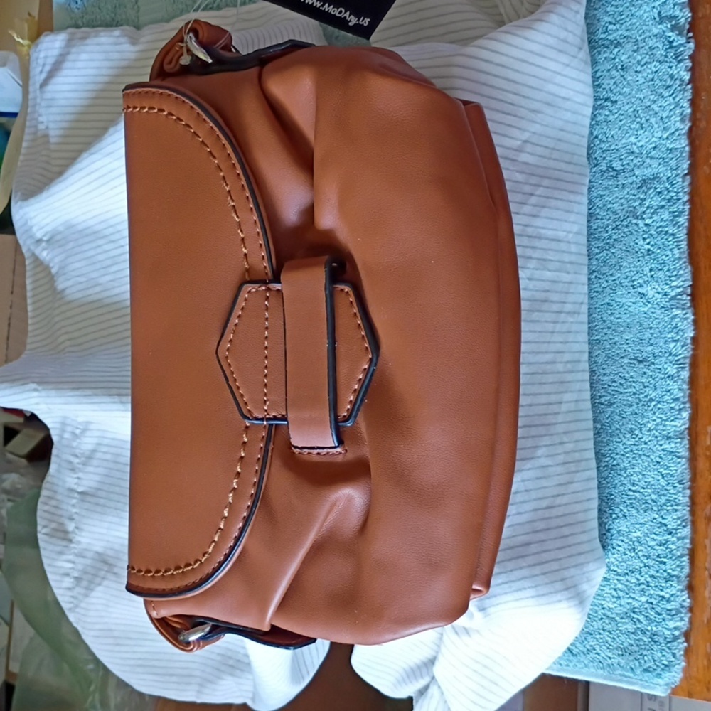Faux Leather Crossbody